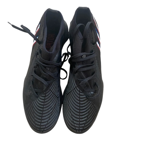 adidas Predator Edge.3 TF - Core Black/White/Vivid Red - Picture 8 of 8